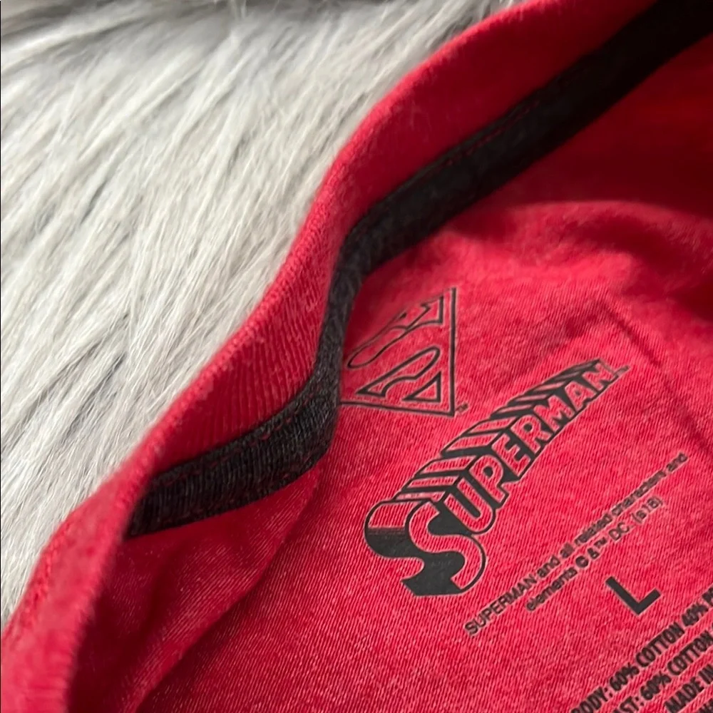 NWOT Red Superman Logo T-Shirt